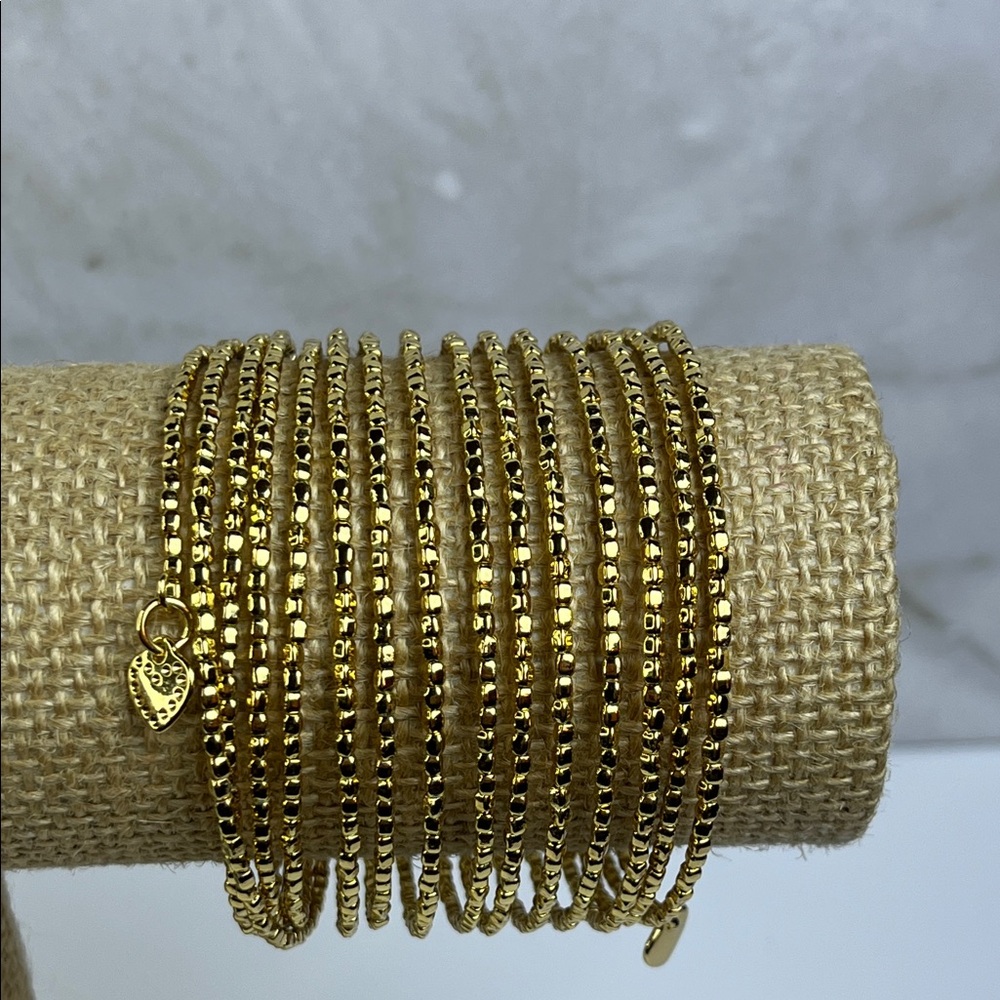 Stella & Dot Silk Wrap Bracelet